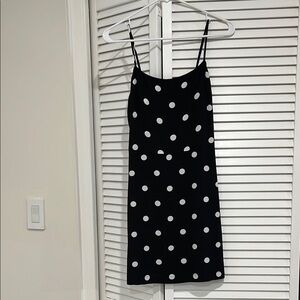 Black and White Polka Dot Dress from Wilfred/Aritzia